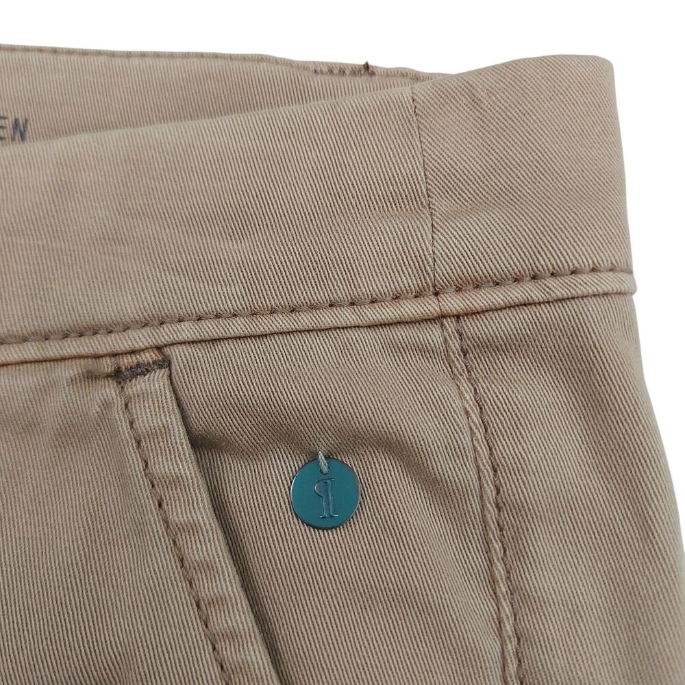 Pilcro by Anthropologie Hyphen Pants Womens 27 Tan Straight Leg Stretch Casual - Picture 5 of 12